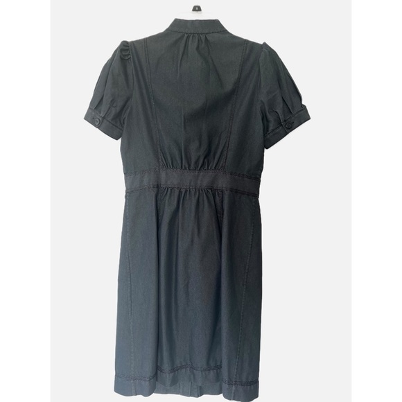 𝅺Magaschoni Teal Denim Shirt Dress - Picture 7 of 7